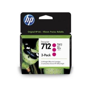 Foto principale Cartuccia Hp 3ED78A Multipack 712 (Conf. da 3 pz.) originale MAGENTA