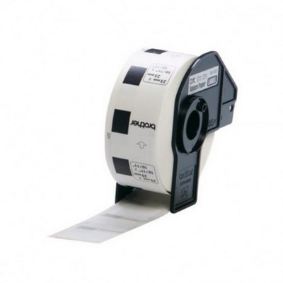 Foto principale Etichette adesive per etichettatrice compatibile Brother DK-11221 DK Label da 23×23 mm (Rotolo 1000 etichette) BIANCO