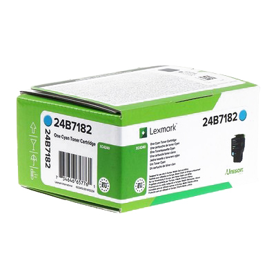 Foto principale Toner originale Lexmark 24B7182 CIANO