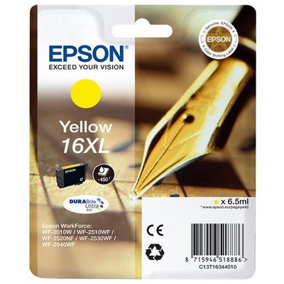 Cartuccia Epson C13T16344010 originale GIALLO