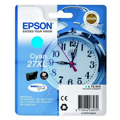 Cartuccia Epson C13T27124010 originale CIANO