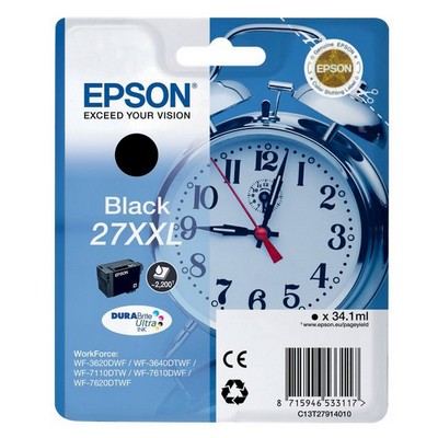 Cartuccia Epson C13T27914010 originale NERO