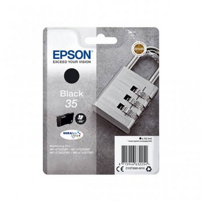 Cartuccia Epson C13T35814010 35 Lucchetto originale NERO