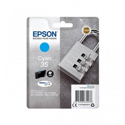 Cartuccia Epson C13T35824010 35 Lucchetto originale CIANO