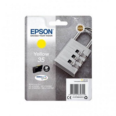 Cartuccia Epson C13T35844010 35 Lucchetto originale GIALLO