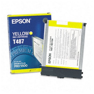 Cartuccia Epson C13T487011 originale GIALLO