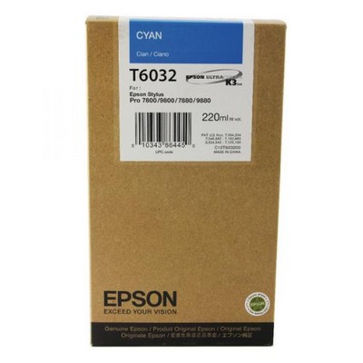 Cartuccia Epson C13T603200 originale CIANO