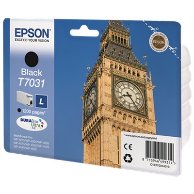 Cartuccia Epson C13T70314010 originale NERO