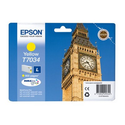 Cartuccia Epson C13T70344010 originale GIALLO