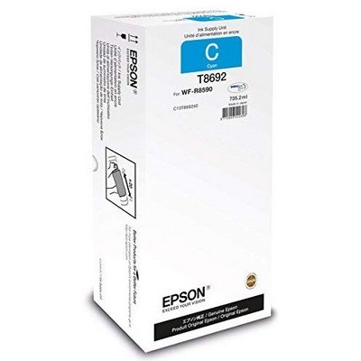 Cartuccia Epson C13T869240 T8692 XXL originale CIANO