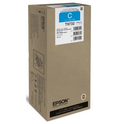 Cartuccia Epson C13T973200 T9732 XL originale CIANO