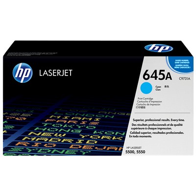 Toner originale Hp COLOR LASERJET 5500 SMART CIANO