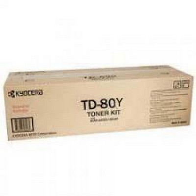 Toner Kyocera-Mita 370PE3KL TD80Y originale GIALLO