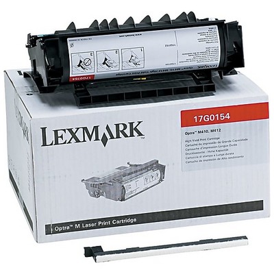 Toner Lexmark 17G0154 originale NERO