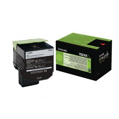 Toner Lexmark 70C2XK0 702XK originale NERO