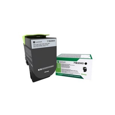 Toner originale Lexmark CX417de NERO