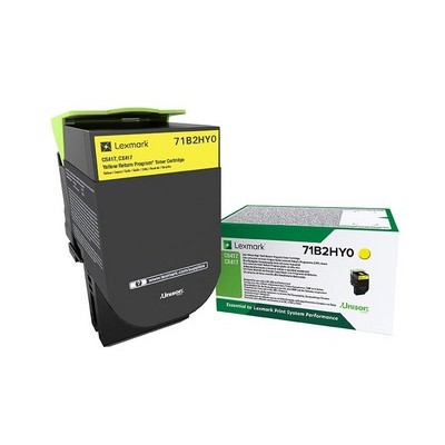 Toner originale Lexmark CX417de GIALLO