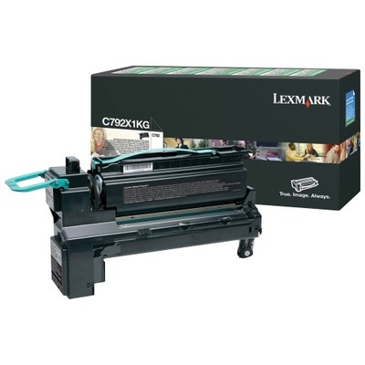 Toner Lexmark C792X1KG originale NERO