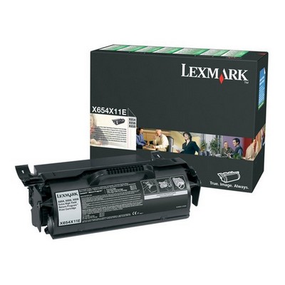 Toner originale Lexmark X654 NERO