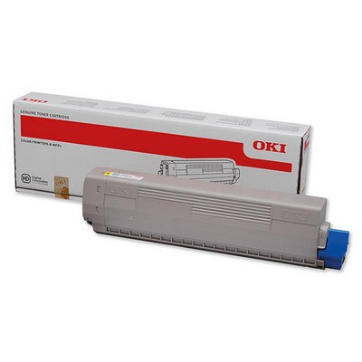 Toner originale Oki C822 GIALLO