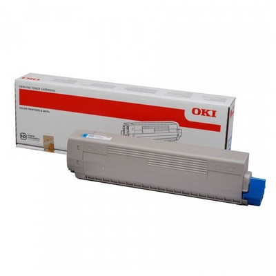 Toner originale Oki C822 CIANO