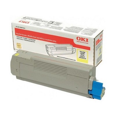 Toner originale Oki C612dn GIALLO