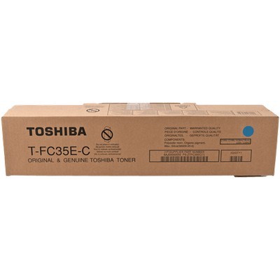 Toner Toshiba 6AJ00000050 T-FC35EC originale CIANO