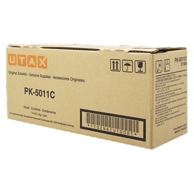 Toner Utax 1T02NRCUT0 PK5011C originale CIANO