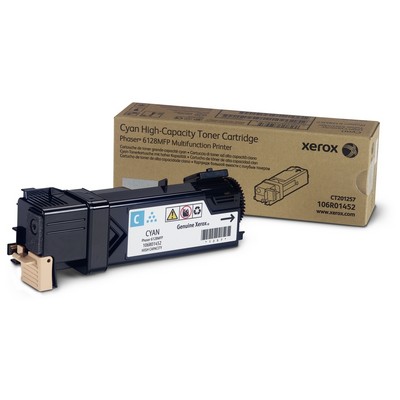 Toner originale Xerox PHASER 6128 CIANO